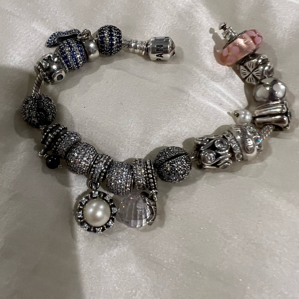 Pandora Bracelet with charms